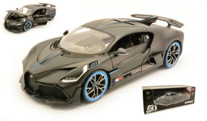 Immagine di BUGATTI DIVO 2019 50th ANNIVERSARY CARBON 1:18