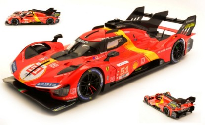 Immagine di FERRARI 499P N.51 WINNER LE MANS 2023 PIER GUIDI/CALADO/GIOVINAZZI 1:18