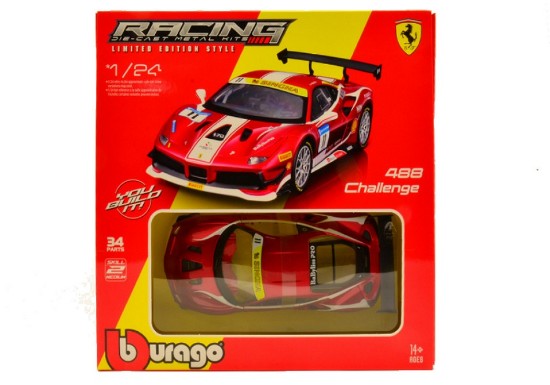 Immagine di FERRARI 488 CHALLENGE N.11 FORMULA RACING 2017 KIT 1:24