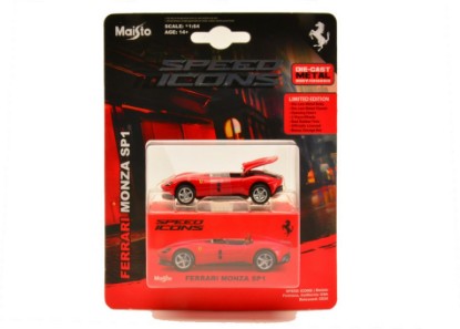 Immagine di FERRARI MONZA SP-1 CABRIOLET RED 1:64