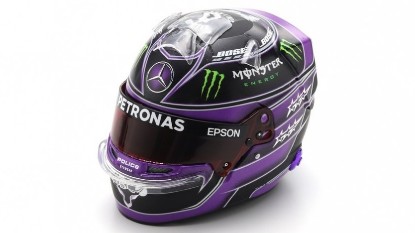 Immagine di CASCO LEWIS HAMILTON TURKISH GP 2020 7 TIMES WORLD CHAMPION 1:5 REPR.