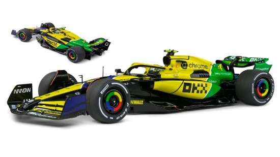 Immagine di MCLAREN F1 MCL38 N.81 2nd MONACO GP 2024 OSCAR PIASTRI 1:18