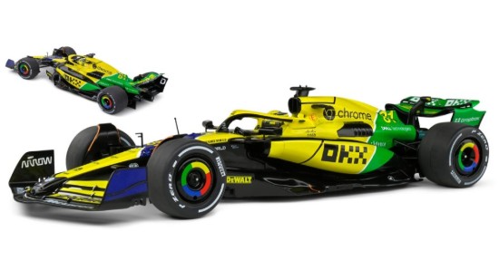 Immagine di MCLAREN F1 MCL38 N.4 4th MONACO GP 2024 LANDO NORRIS 1:18