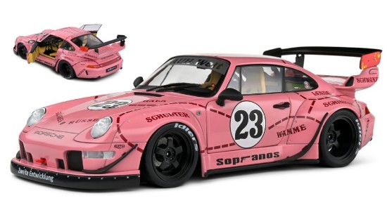 Immagine di PORSCHE 911 993 RWB BODYKIT N.23 2020 PINK PIG 1:18