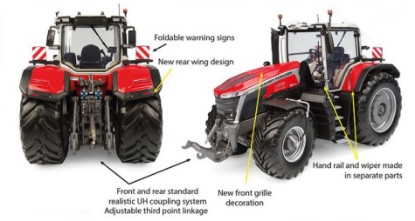 Immagine di TRATTORE MASSEY FERGUSON 9S.425 PRODUCTION VERSION 1:32
