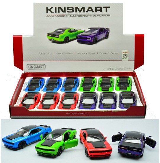 Immagine di DODGE CHALLENGER COL.ASS. cm 12 1:40 5461D