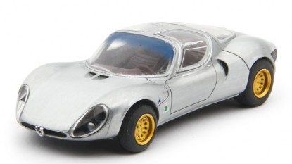 Visualizza i dettagli per ALFA ROMEO 33 STRADALE PROTOTIPO 1967 METAL POLISHED 1:64 Immagine di ALFA ROMEO 33 STRADALE PROTOTIPO 1967 METAL POLISHED 1:64
