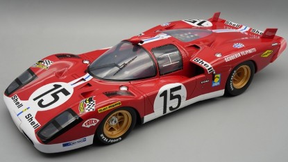 Immagine di FERRARI 512S N.15 LE MANS 1970 PARKES-MULLER W/SHOWCASE 1:12