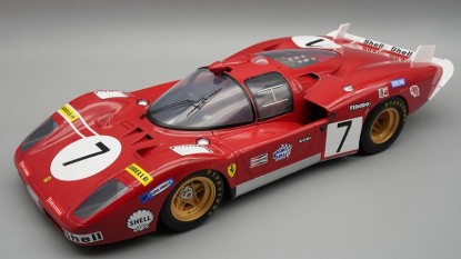 Immagine di FERRARI 512S N.7 LE MANS 1970 BELL-PETERSON W/SHOWCASE 1:12
