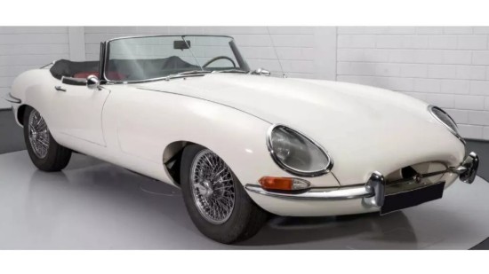 Immagine di JAGUAR E-TYPE CABRIOLET 1962 ENGLISH WHITE 1:12