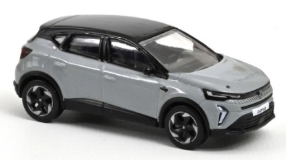 Immagine di RENAULT CAPTUR 2024 CERAMIC GREY & BLACK 1:64