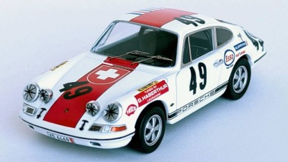 Immagine di PORSCHE 911 2nd 24h SPA-FRANCORCHAMPS 1969 HALDI-CHENEVIERE 1:43