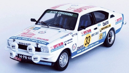 Immagine di OPEL KADETT GT/E RALLY MONTE CARLO 1978 SLOTEMAKER-JETTEN 1:43