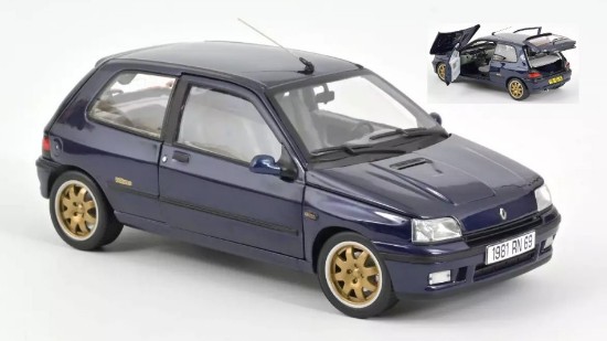Immagine di RENAULT CLIO WILLIAMS 1993 BLUE REPRODUCTION 1:18