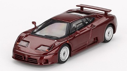 Immagine di BUGATTI EB110 GT 1995 DARK MET.RED 1:64