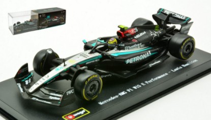 Immagine di MERCEDES AMG W15 N.44 2024 LEWIS HAMILTON SIGNATURE 1:43
