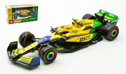 Immagine di MCLAREN MCL 38 N.4 4th MONACO GP 2024 LANDO NORRIS-SENNA 30th ANNIV.1:43
