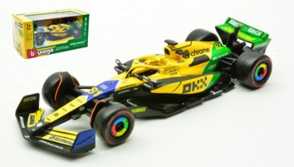 Immagine di MCLAREN MCL 38 N.81 2nd MONACO GP 2024 OSCAR PIASTRI-SENNA 30th ANN.1:43