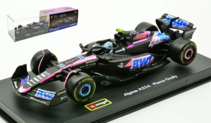 Immagine di BWT RACING ALPINE A524 N.10 2024 PIERRE GASLY SIGNATURE 1:43