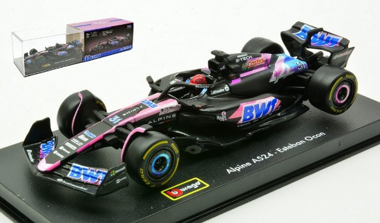 Immagine di BWT RACING ALPINE A524 N.31 2024 ESTEBAN OCON SIGNATURE 1:43