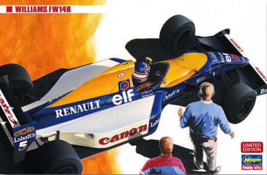 Immagine di WILLIAMS FW14B 1992 N.MANSELL/R.PATRESE KIT 1:24