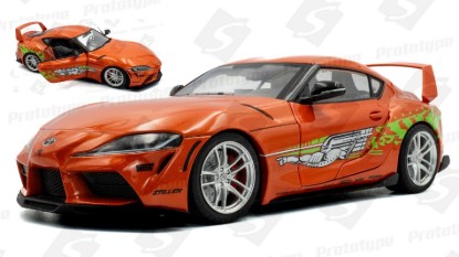 Immagine di TOYOTA SUPRA GR TRIBUTE 2024 ORANGE 1:18