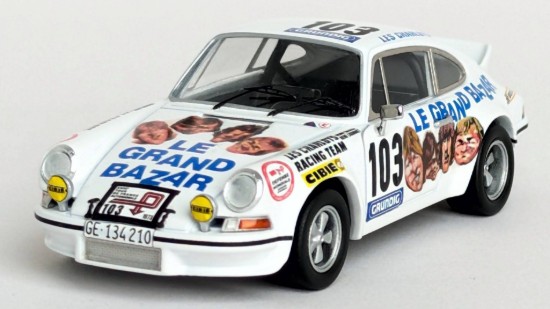 Immagine di PORSCHE 911 CARRERA RS TOUR AUTO 1973 BAYARD-LYGONNET 1:43