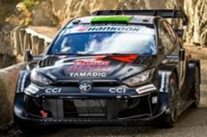 Immagine di TOYOTA GR YARYS N.33 2nd MONTE CARLO 2025 E.EVANS-S.MARTIN 1:43