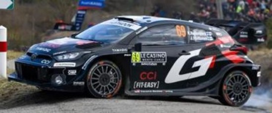 Immagine di TOYOTA GR YARIS N.69 4th MONTE CARLO 2025 K.ROVANPERA-J.HALTTUNEN 1:43
