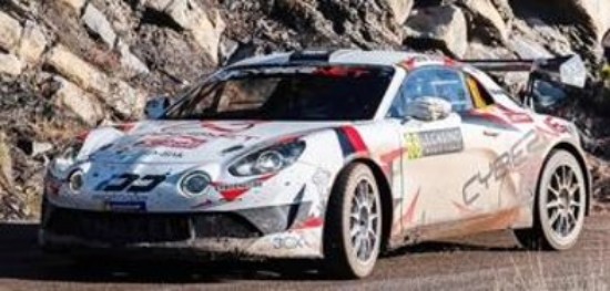 Immagine di ALPINE A110 N.68 2nd RGT MONTE CARLO 2025 A.FUMAL-J.ESCARTEFIGUE 1:43