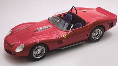 Immagine di FERRARI 330 TRI NO ROOL-BAR LOWER WINDSHIELD PRESS VERSION RED 1:18