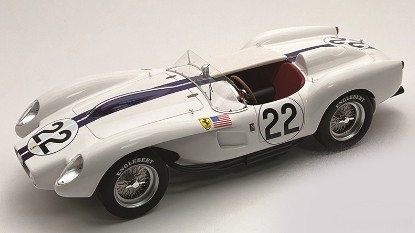 Immagine di FERRARI 250 TR PONTOON-FENDER N.22 LE MANS 1958 E.HUGUS-E.ERIKSON 1:18