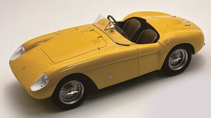 Immagine di FERRARI 500 MONDIAL PRESS 1956 GIALLO MODENA 1:18