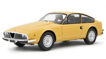 Immagine di ALFA ROMEO GIULIA COUPE 1600 GT JUNIOR ZAGATO 1972 YELLOW 1:18