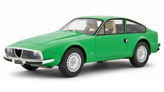 Immagine di ALFA ROMEO GIULIA COUPE 1600 GT JUNIOR ZAGATO 1972 GREEN 1:18