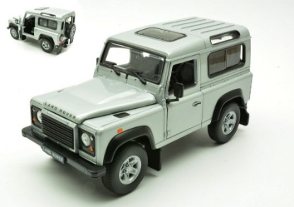 Immagine di LAND ROVER DEFENDER 90 1984 SILVER 1:24