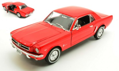 Immagine di FORD MUSTANG COUPE' 1964 RED 1:24