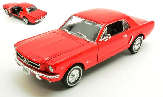 Immagine di FORD MUSTANG COUPE' 1964 RED 1:24