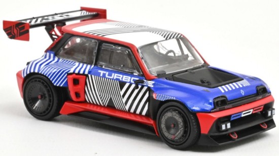 Immagine di RENAULT CONCEPT R5 TURBO 3E E-TECH 100% ELECTRIC 2023 BLUE & RED 1:43