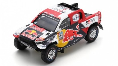 Immagine di TOYOTA HILUX N.201 WINNER DAKAR 2022 AL-ATTIYAH-MBAUMEL 1:43
