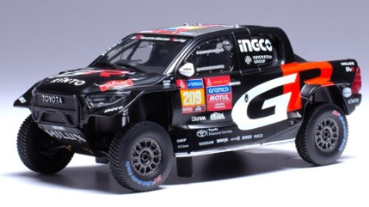 Immagine di TOYOTA GR DKR HILUX EVO T1U N.209 RALLY DAKAR 2024 DE VILLIERS-MURPH1:43