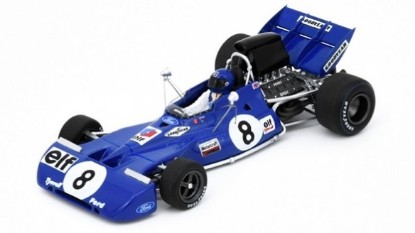 Immagine di TYRRELL 004 N.8 FRENCH GP 1972 PATRICK DEPAILLER 1:43