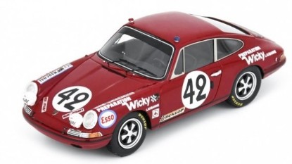 Immagine di PORSCHE 911T N.42 24 H LE MANS 1969 A.WICKY-E.BERNEY 1:43