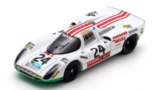 Immagine di PORSCHE 907a N.24 18th 24 H LE MANS 1972 P.MATTLI-H.BAYARD-W.BRUN 1:43