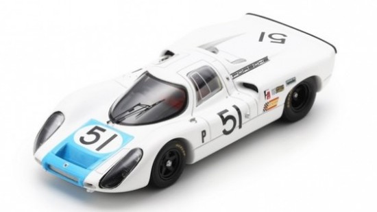 Immagine di PORSCHE 907 N.51 12th 12 H SEBRING 1968 V.ELFORD-J.NEERPASCH 1:43