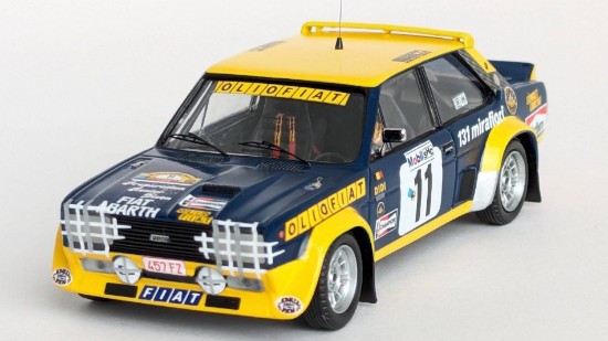 Immagine di FIAT 131 ABARTH 2nd HUNSRUCK RALLY 1977: "DIDI"-WILLY LUX 1:43
