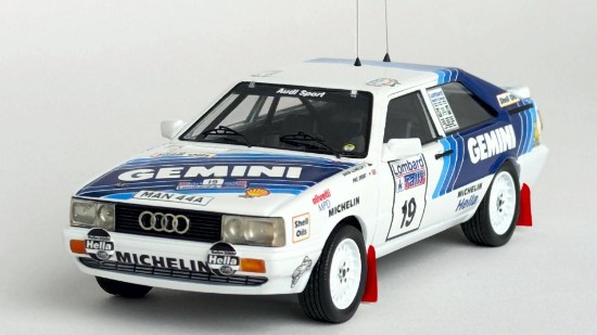 Immagine di AUDI QUATTRO COUPE RAC RALLY 1987 LLEWELLIN-SHORT 1:43