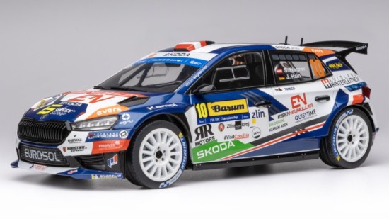 Immagine di SKODA FABIA N.10 RALLY2 BARUM 2024 WAGNER-HAIN 1:18
