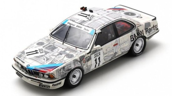 Immagine di BMW 635 Csi N°11 WINNER 24H Spa 1986 D. Quester-Th. Tassin-A. Heg 1:43