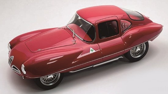 Immagine di ALFA ROMEO C52 DISCO VOLANTE COUPE 1973 ALFA RED 1:18